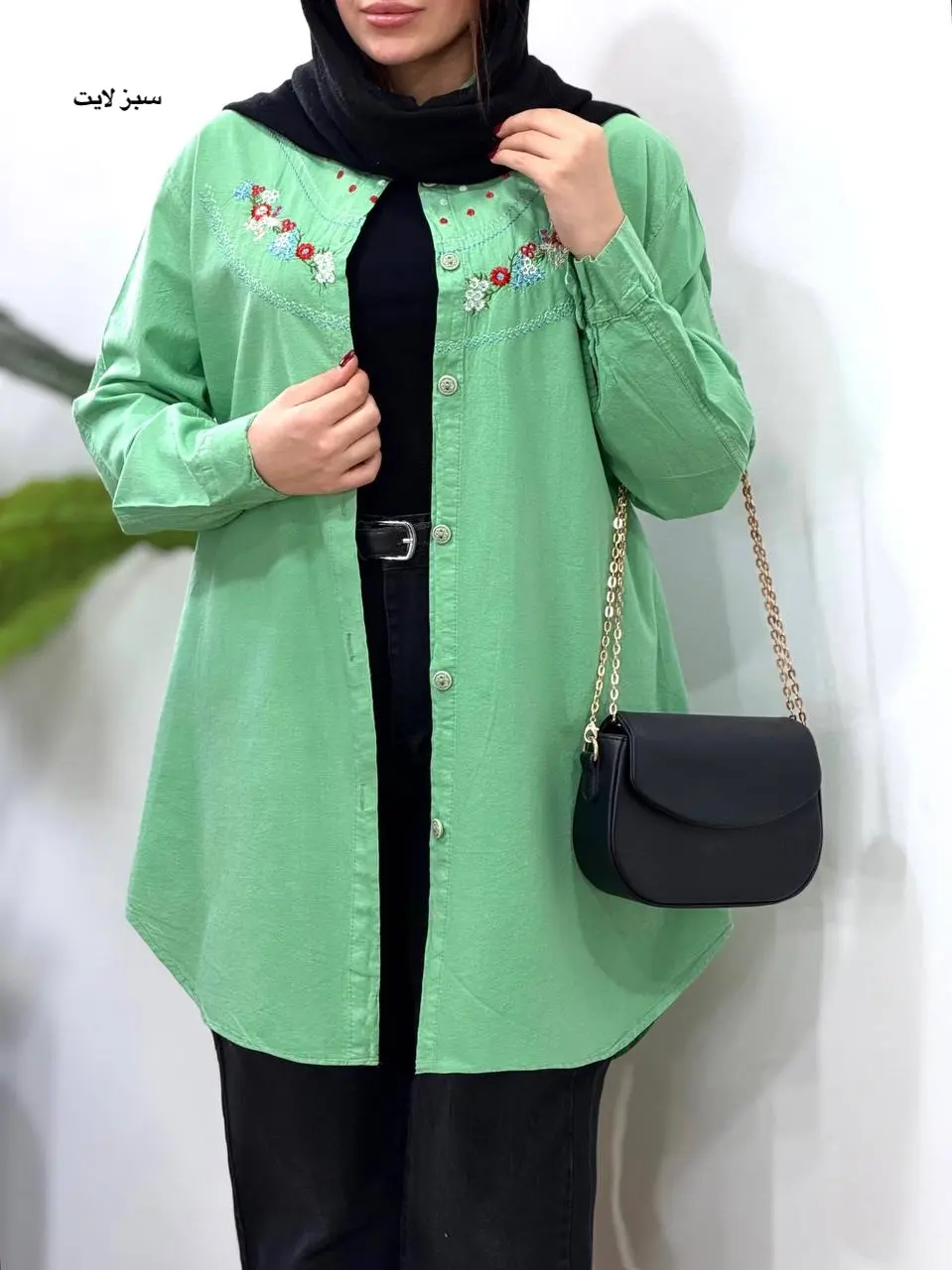 مانتو گلدوزی آیسو ساحل